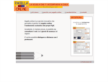 Tablet Screenshot of pagellaonline.freedeveloper.net